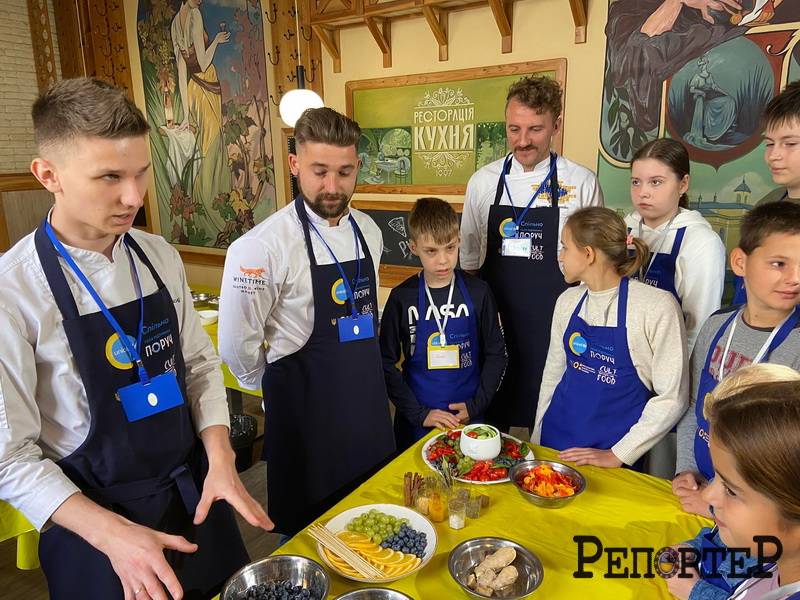 Євген Клопотенко провів у Франківську кулінарно-психологічний майстер-класс для дітей