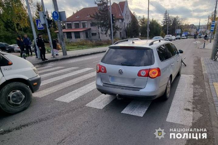 25-річна водійка з Франківська збила двох дітей у Чернівцях