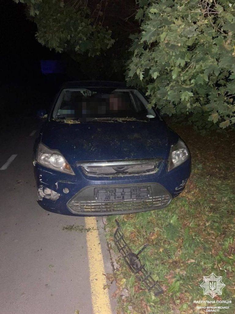 У Франківську п’яний водій скоїв ДТП