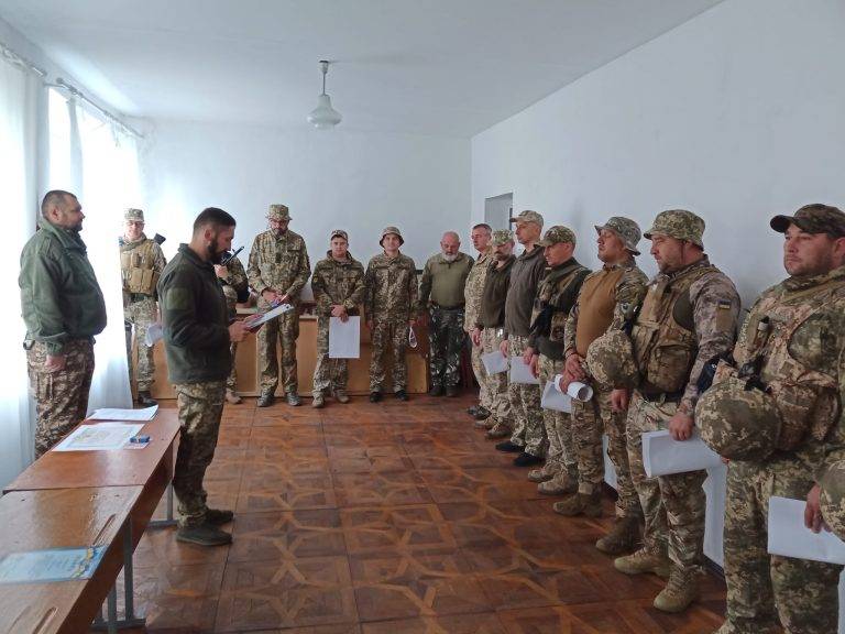 Прикарпатських тероборонівців відзначили нагородами