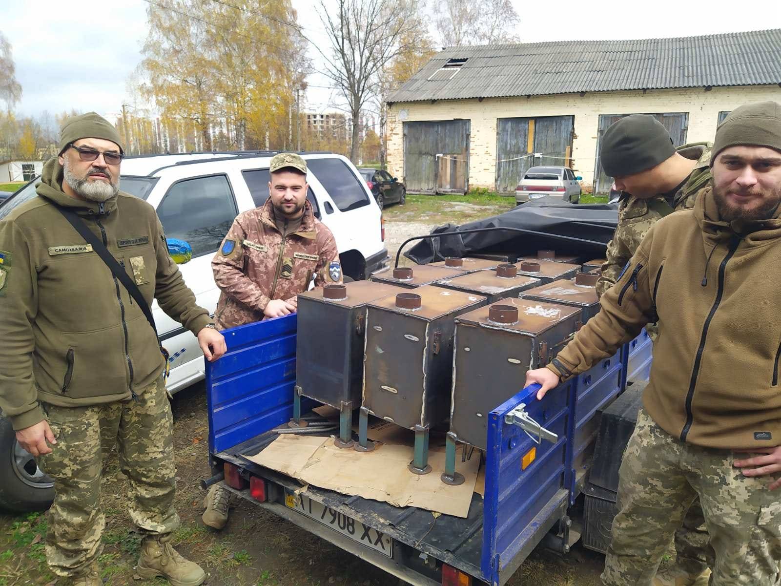 Учні калуського училища, виготовили для потреб армії майже півсотні буржуйок