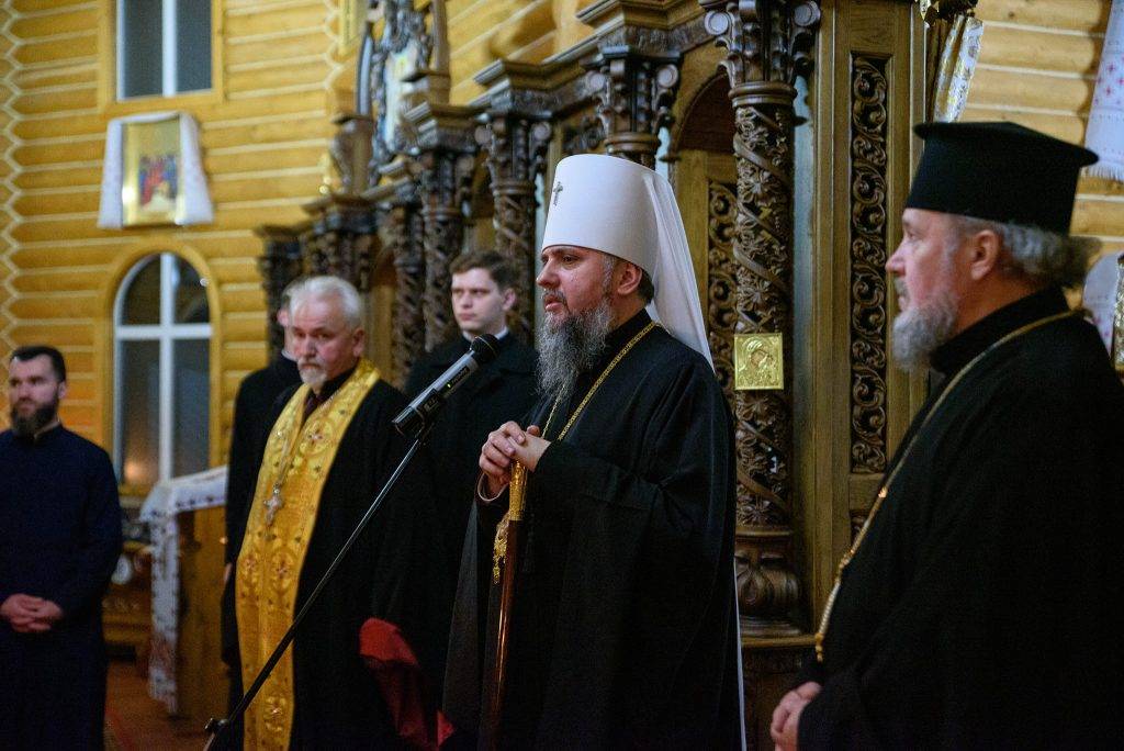 На Франківщину прибув митрополит Київський і всієї України Епіфаній
