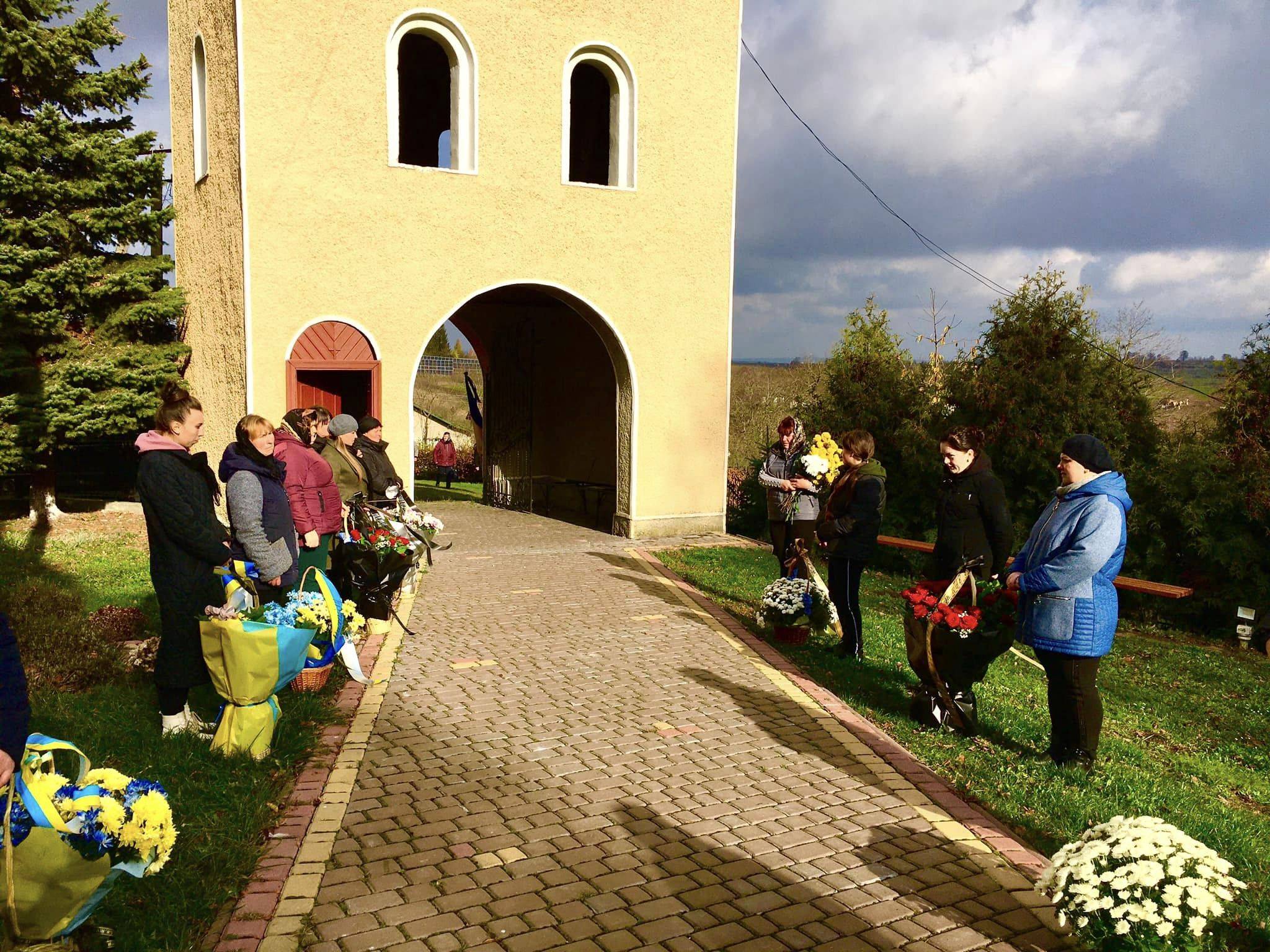 На Франківщині провели в останню путь захисника Михайла Дікаєва,загинув на війні,Михайло Дікаєв