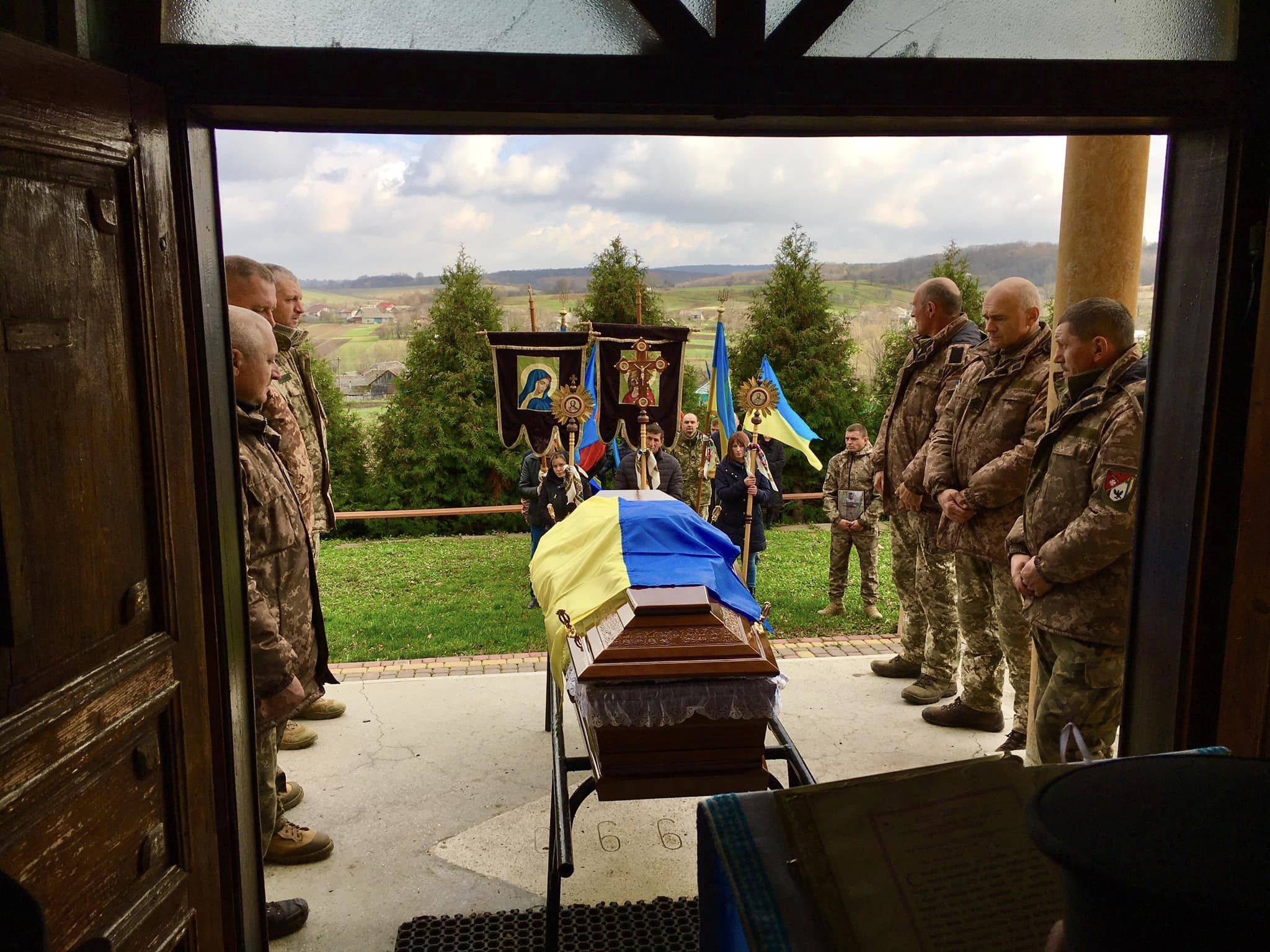 На Франківщині провели в останню путь захисника Михайла Дікаєва,загинув на війні,Михайло Дікаєв