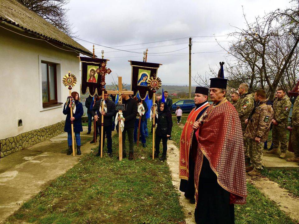 На Франківщині провели в останню путь захисника Михайла Дікаєва,загинув на війні,Михайло Дікаєв