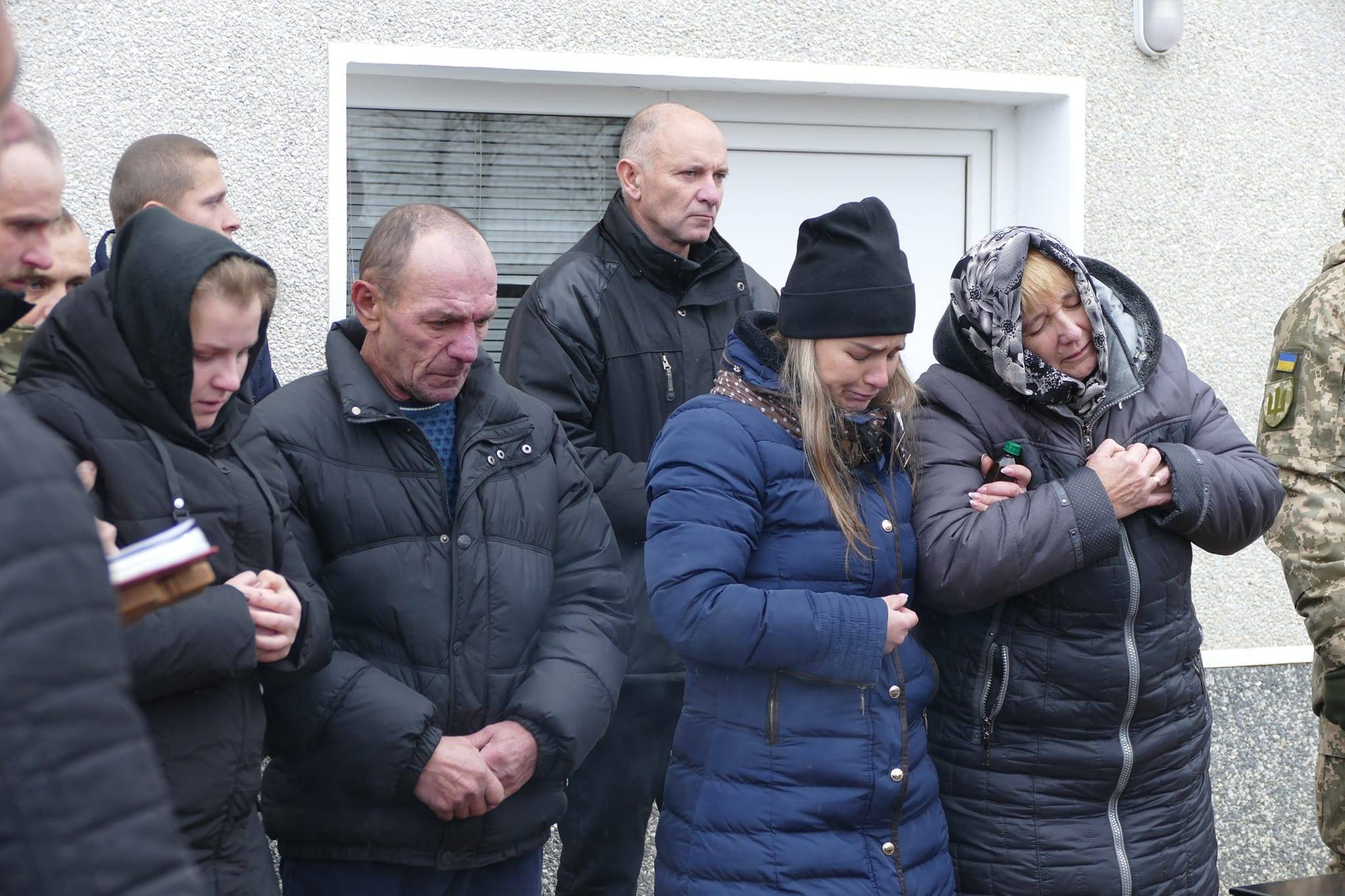 На Калущині провели в останню путь земляка-героя Василя Завадецького,загинув на війні,василь завадецький