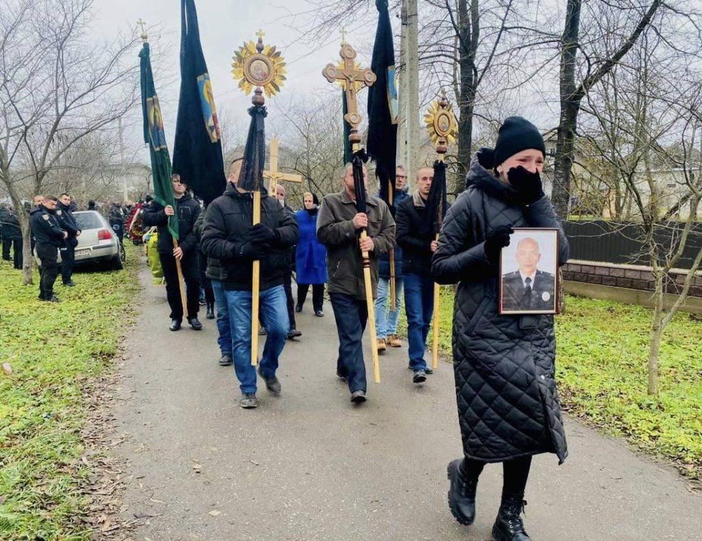андрій кухарський,помер поліцейський,похорон поліцейського у ямниці