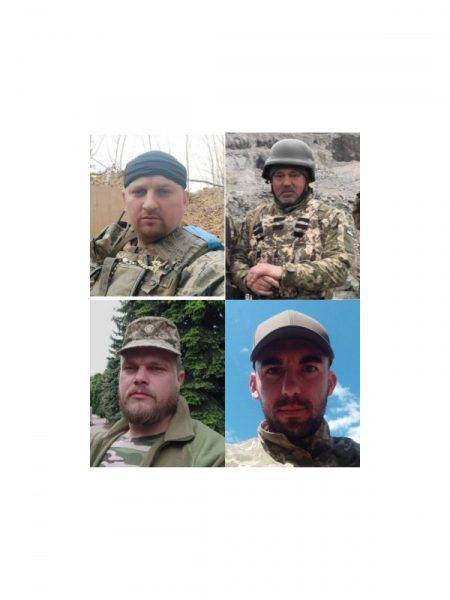 Чотирьох воїнів з Прикарпаття посмертно нагородили орденом “За мужність”