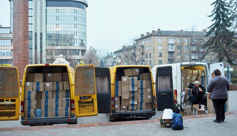 З Франківська відправили гуманітарну допомогу для мешканців Запорізької області