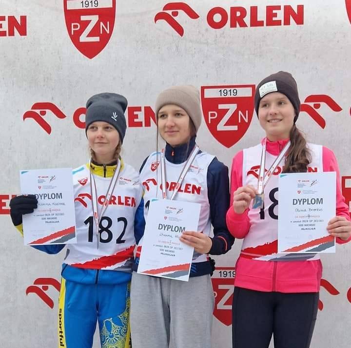 Прикарпатська лижниця здобула дві золоті медалі в Закопане