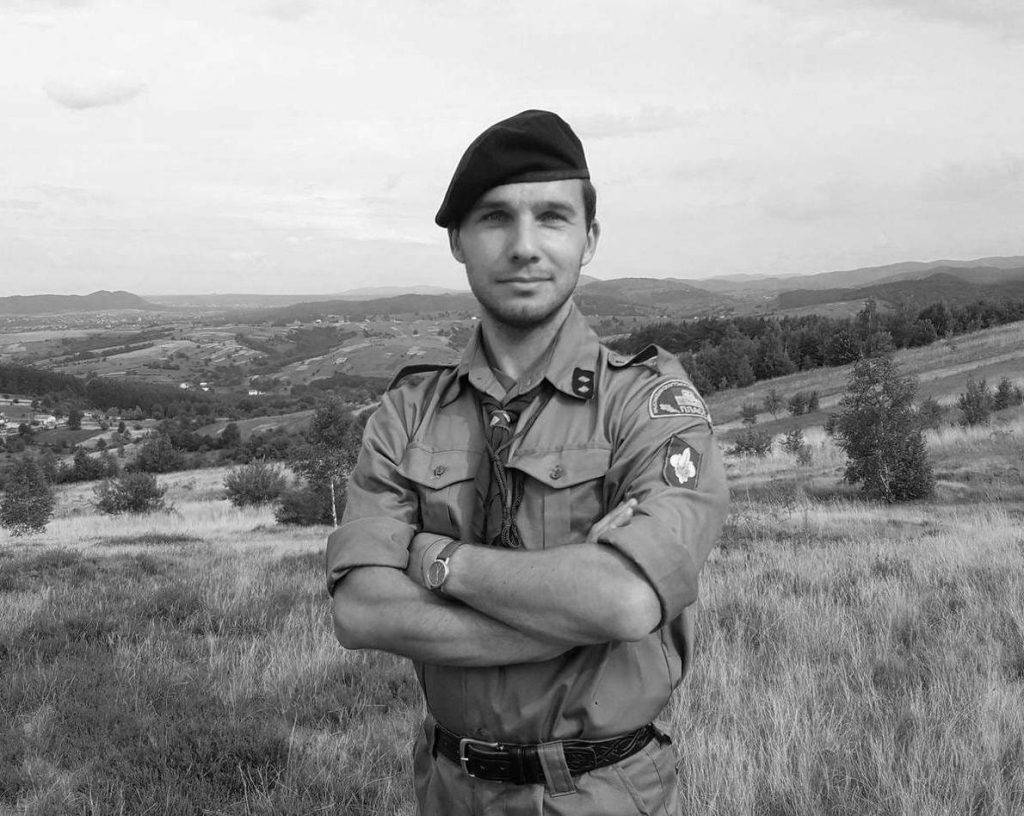 загинув пластун з Прикарпаття,загинув пластун з Прикарпаття Назара Лугарєв,На фронті загинув Назар Лугарєв