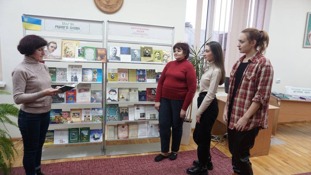 В Івано-Франківській обласній бібліотеці проходить Національний тиждень читання