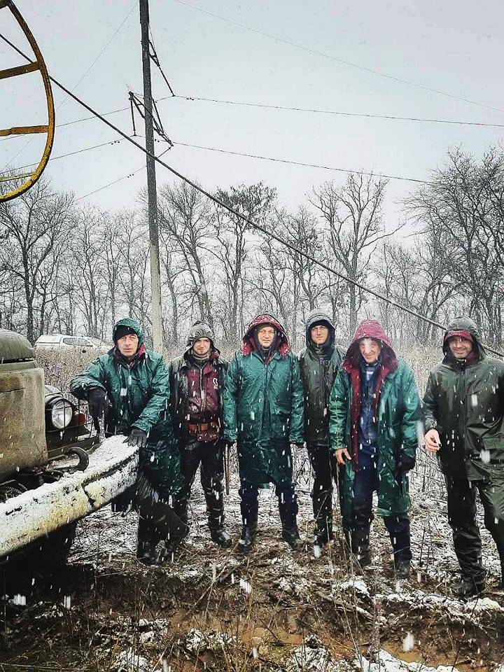 Прикарпатські енергетики-добровольці повернулася з Миколаївщини