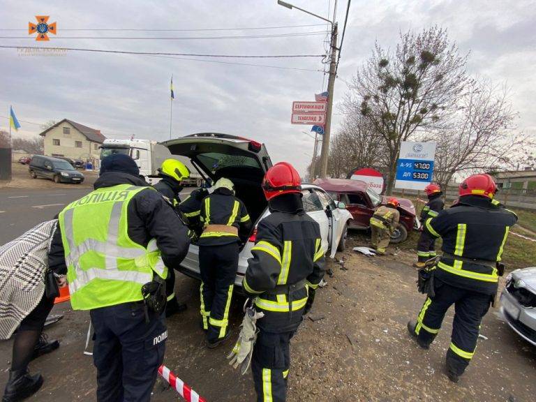 ДТП у Франківську: на Надрічній не розминулись дві автівки