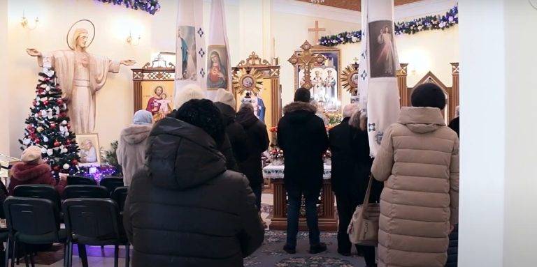 В одному з храмів Івано-Франківська вже вісім років святкують Різдво 25 грудня