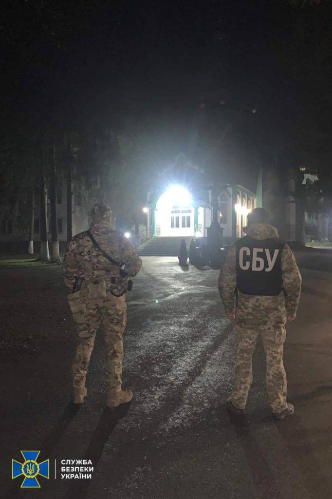 СБУ проводить обшуки в об’єктах УПЦ (МП) у трьох областях України