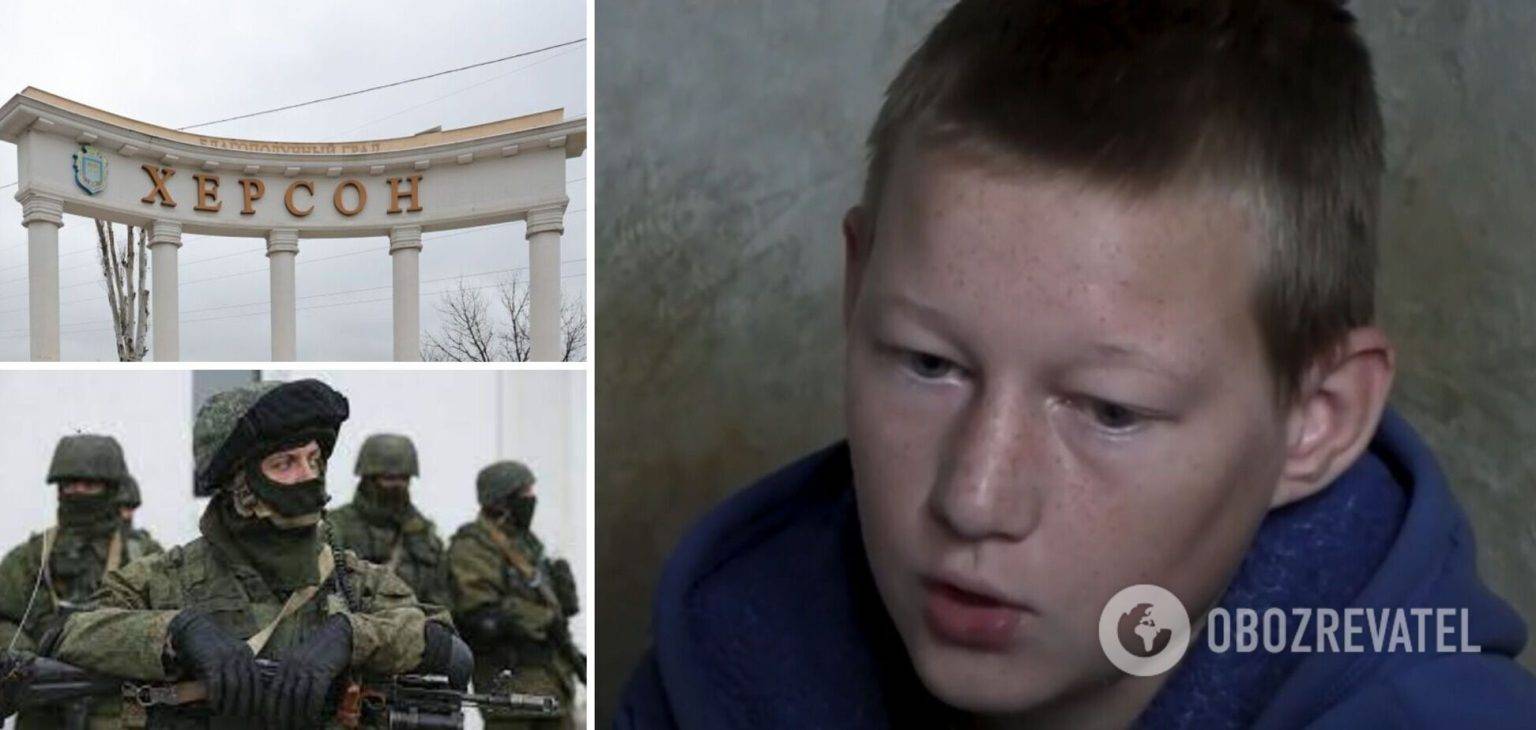14-річний хлопчик розповів про російську катівню на Херсонщині, в якій провів 10 днів