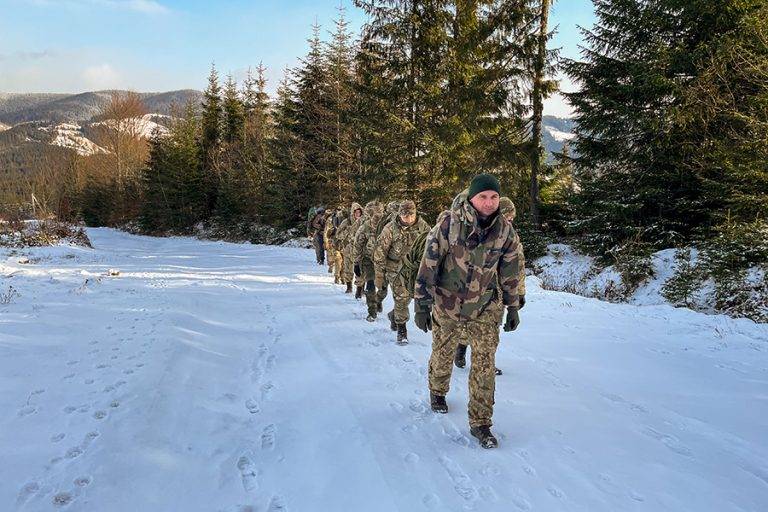 У Карпатах завершився спеціальний збір з висотної підготовки підрозділів Нацгвардії