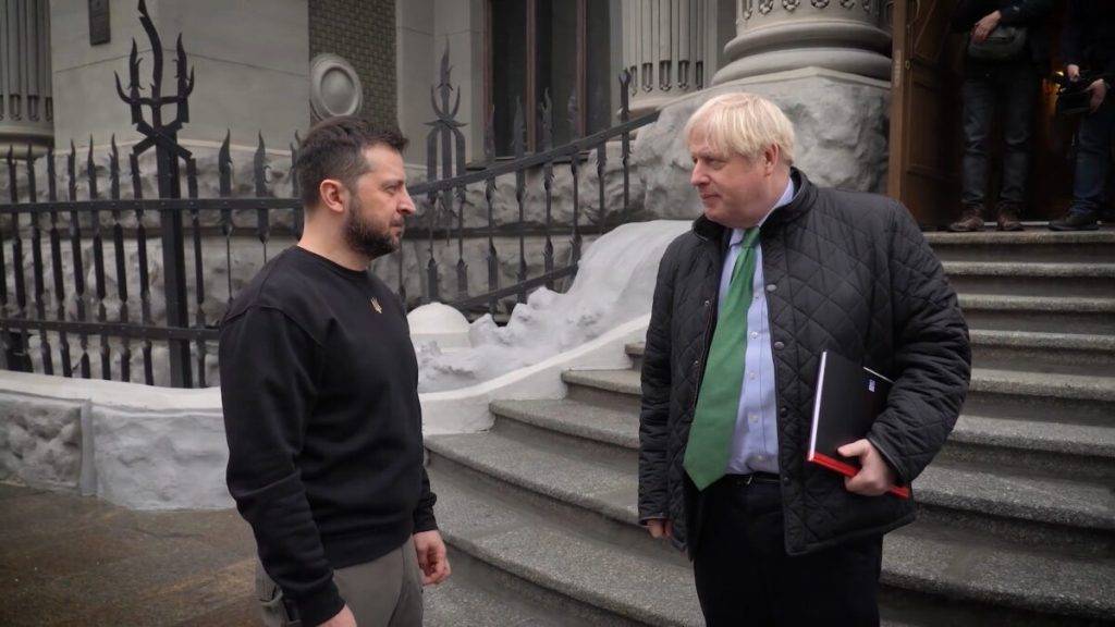 Вітаю у Києві справжнього друга України Бориса Джонсона, — Президент