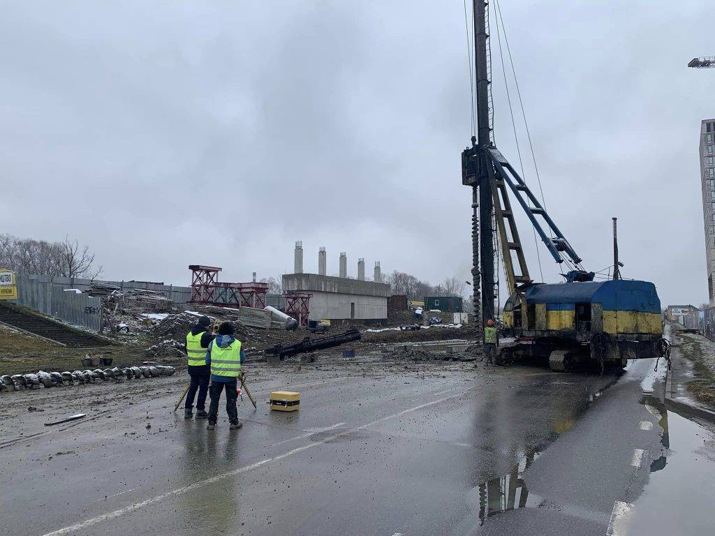 У Франківську триває будівництво нового мосту на Пасічну ФОТО
