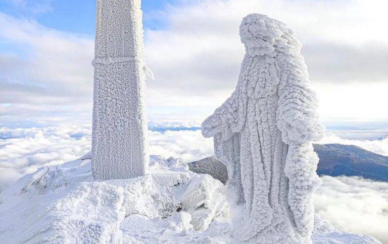 Мережу підкорюють дивовижні фото засніжених Карпат