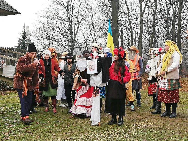 На Василія у Музеї етнографії в Крилосі ходила Маланка