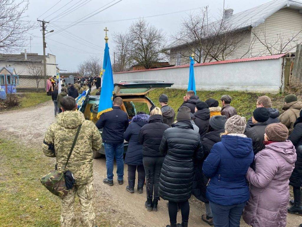 На Городенківщині в останню путь провели захисника Михайла Чорнописького