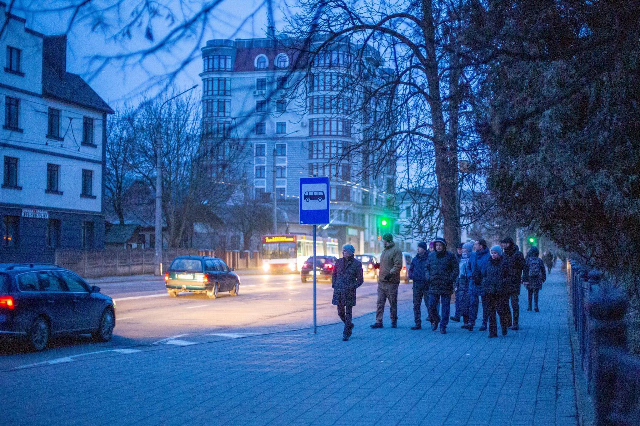 У Франківську біля Меморіального скверу облаштують зупинку громадського транспорту