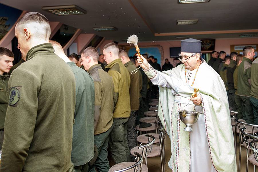 Як франківські гвардійці відзначили Святвечір