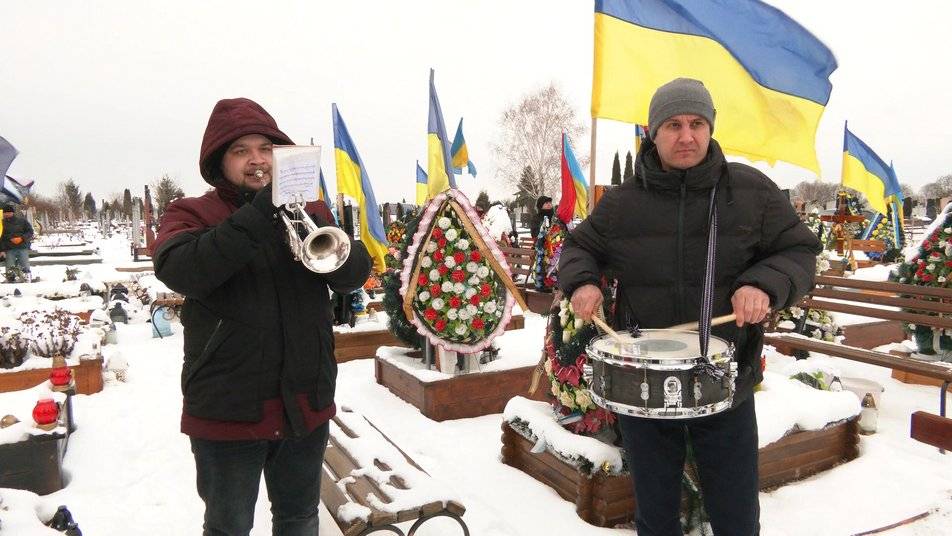 У Франківську попрощалися із військовослужбовцем Андрієм Гулем