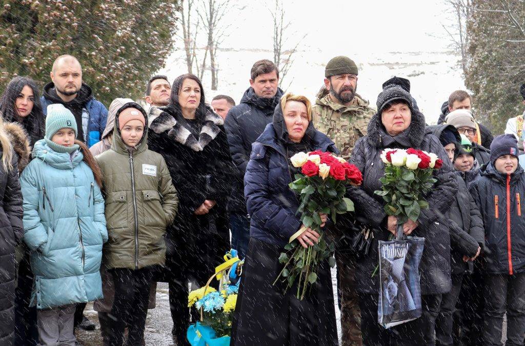 Калуська громада провела в останню путь Героя Юрія Мельничука