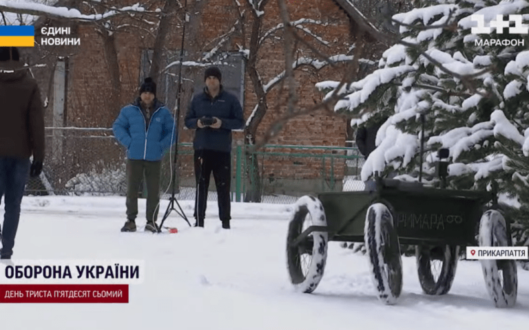 Диво-велодрон для військових створили куми на Прикарпатті