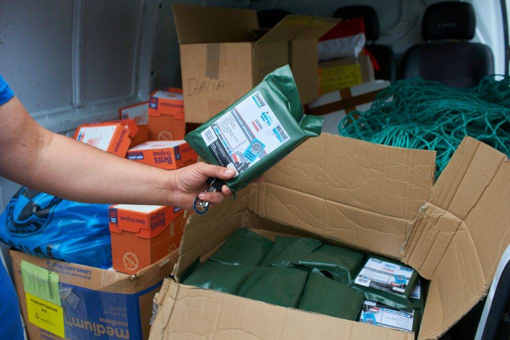 Марцінків розповів, в який напрямок поїдуть наступні вантажі з логістичного центру