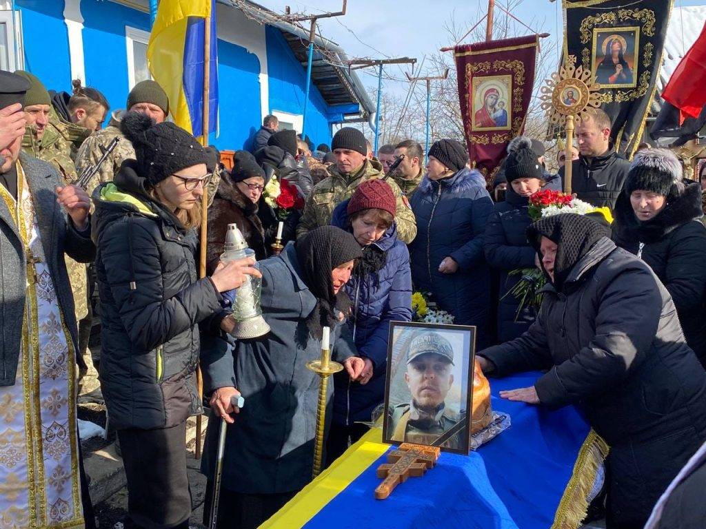 На Городенківщині провели в останню путь полеглого земляка-героя