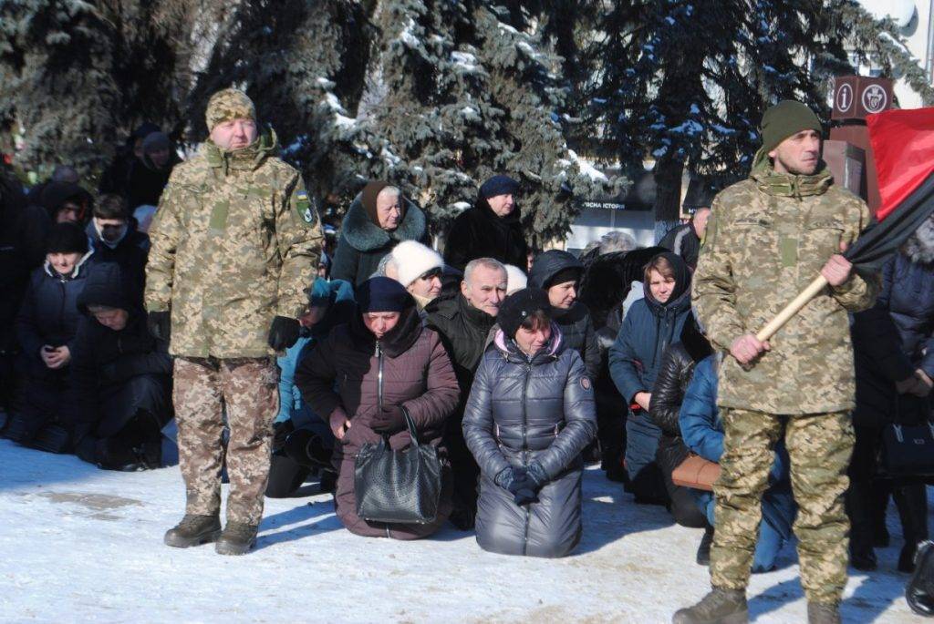 В Рогатині попрощалися із загиблим військовим Богданом Романчуком