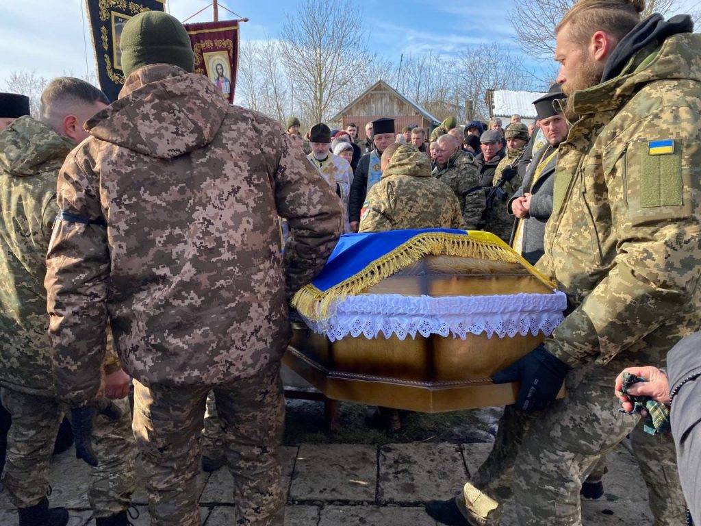 На Городенківщині провели в останню путь полеглого земляка-героя