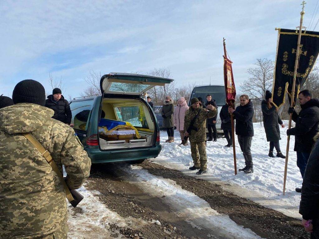 На Городенківщині провели в останню путь полеглого земляка-героя