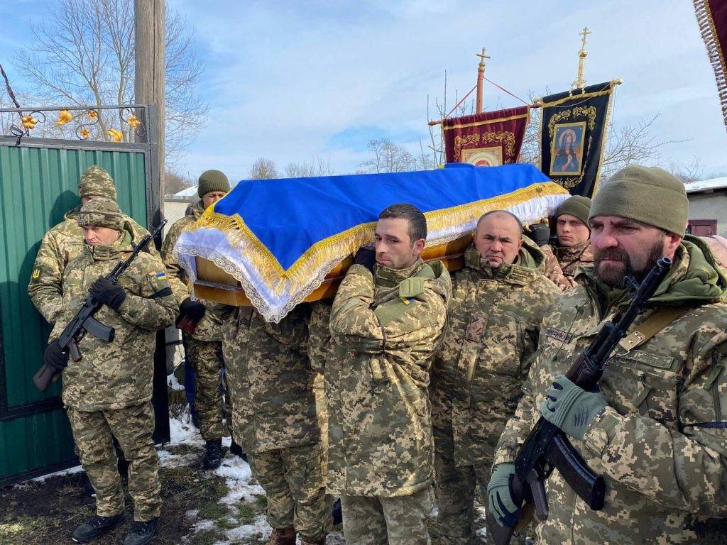 На Городенківщині провели в останню путь полеглого земляка-героя