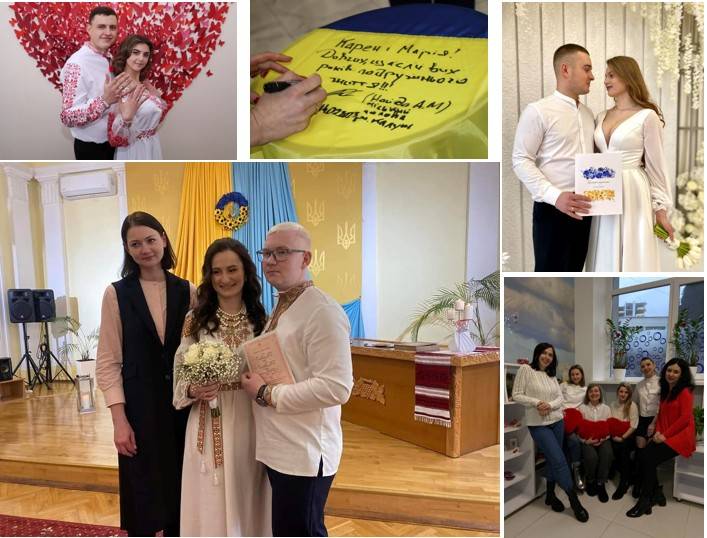 На День святого Валентина на Прикарпаття одружилися майже 100 пар