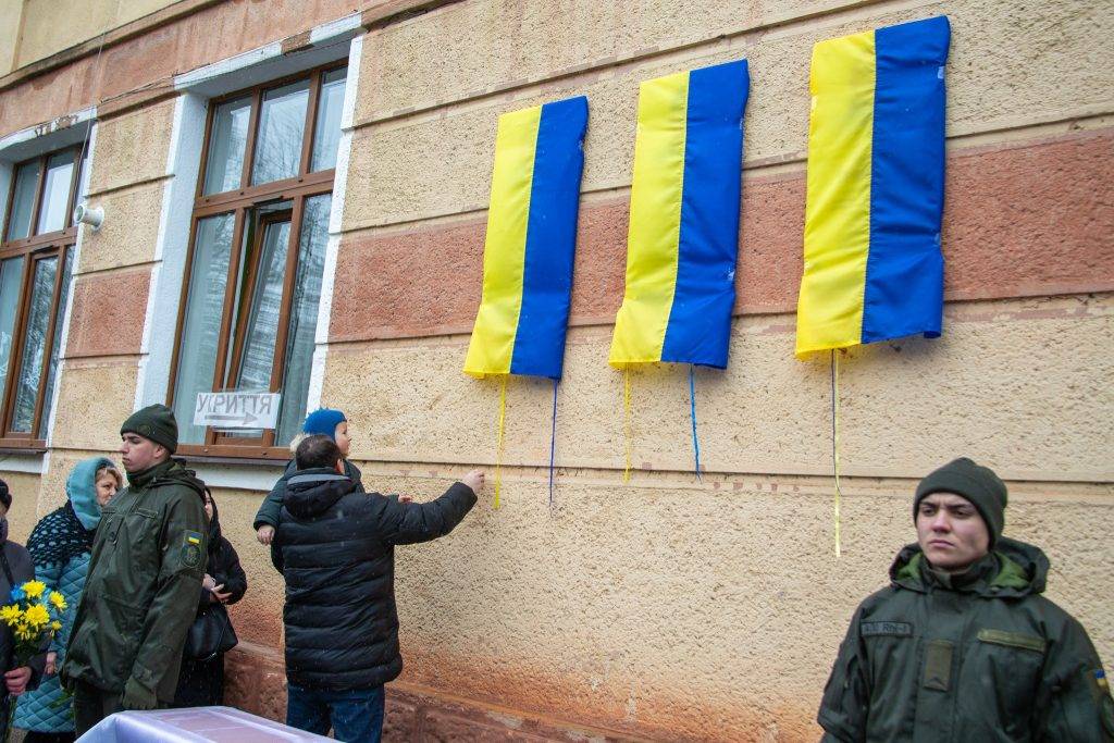 Одразу три анотаційні дошки, загиблим у московсько-українській війні, відкрили у Франківську