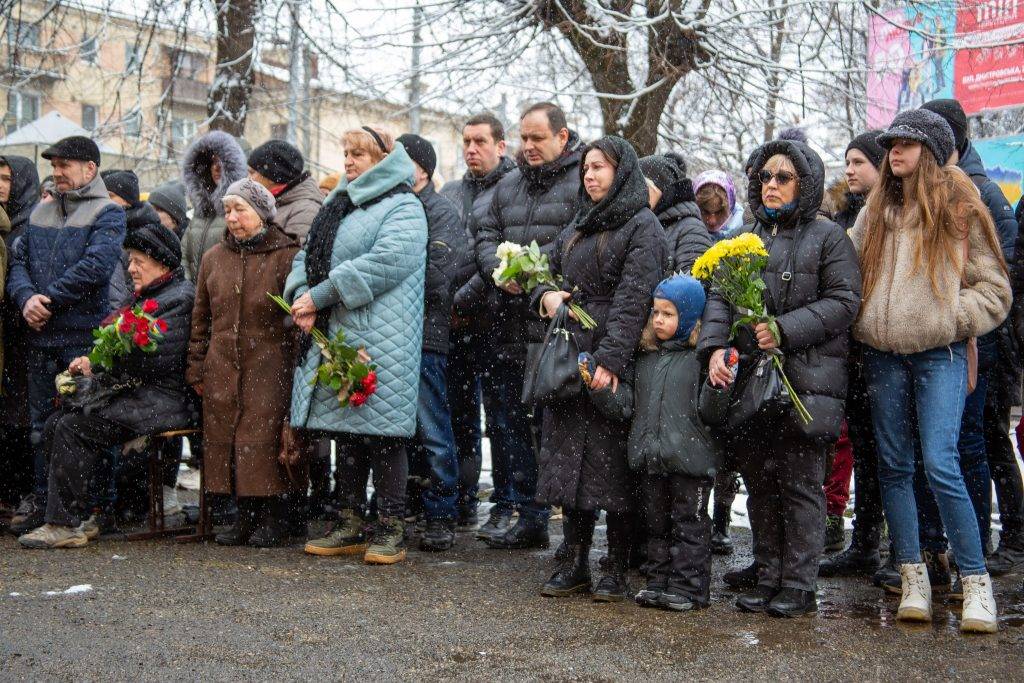 Одразу три анотаційні дошки, загиблим у московсько-українській війні, відкрили у Франківську