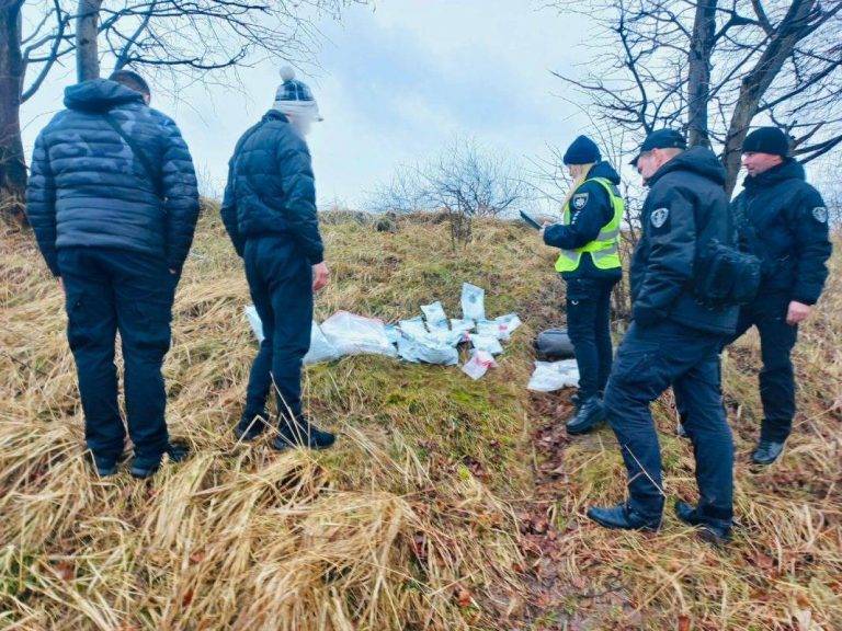 Суд взяв під варту прикарпатця, який ховав наркотики та психотропи у лісі