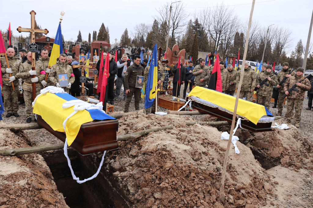 У Калуші поховали двох захисників