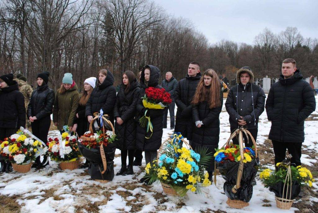 На Богородчанщині попрощалися із загиблим Героєм Андрієм Пилипонюком