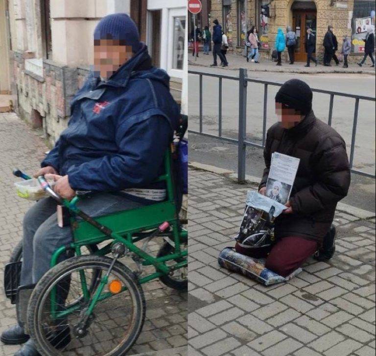 На вулицях Франківська муніципали виявили двох жебраків-шахраїв