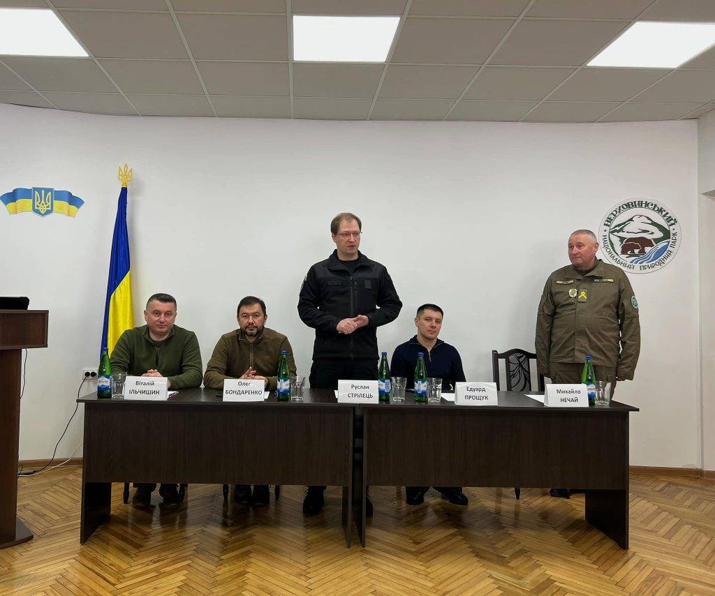 Міністр захисту довкілля та природних ресурсів України Руслан Стрілець,про це повідомив заступник голови Івано-Фракнівської обласної ОВА Віталій Ільчишин,парк верховинський