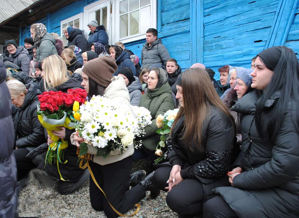 На Богородчанщині попрощалися із загиблим Героєм Андрієм Пилипонюком