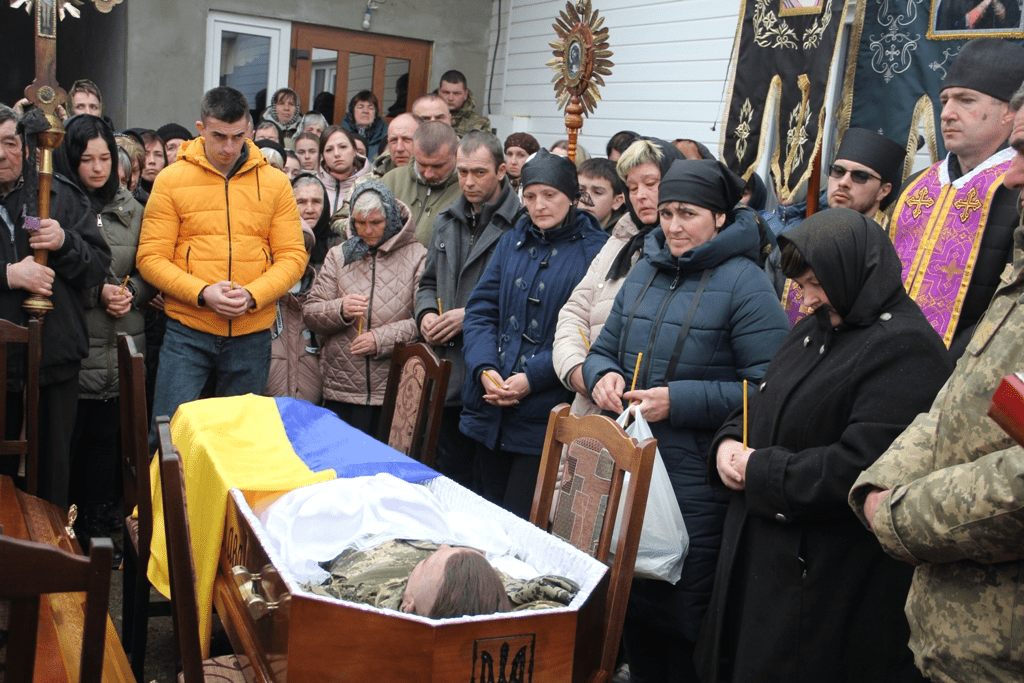 На Болехівщині попрощалися з мужнім захисником Петром Гав’яком