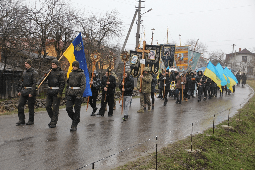 На Болехівщині попрощалися з мужнім захисником Петром Гав’яком