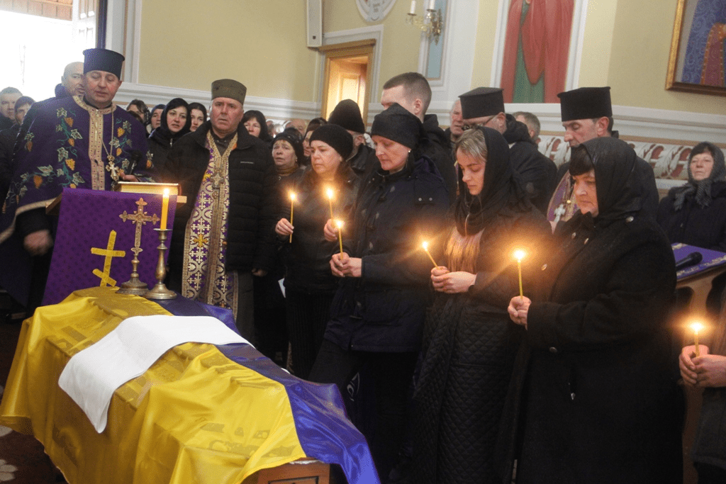 На Болехівщині попрощалися з мужнім захисником Петром Гав’яком